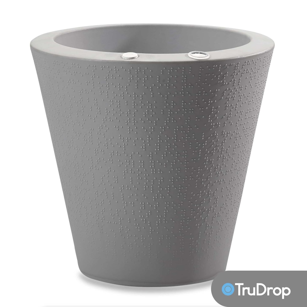 Crescent Garden Dot 20'' Pflanzgefäss mit TruDrop System (Esche)