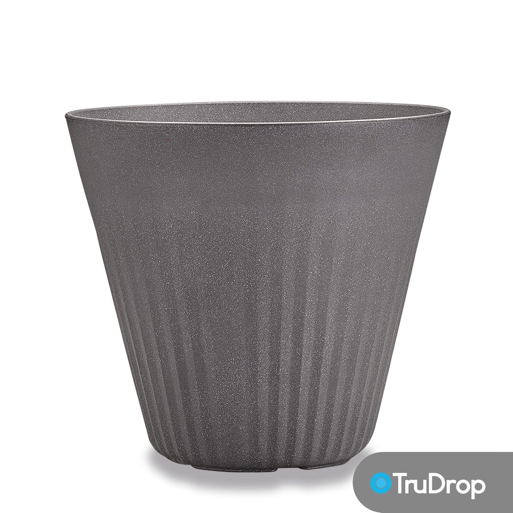 Crescent Garden Fold Small Planter (Smoke)