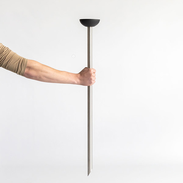 BETOLZ Erdspieß für CLARUS Anthrazit / S