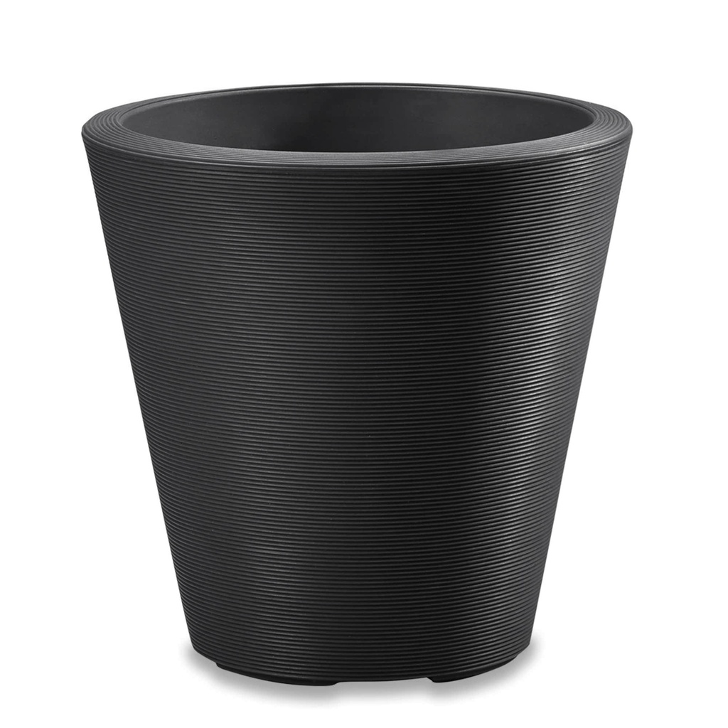 Crescent Garden Madison 20'' Pflanzgefäss (Kaviar Schwarz)