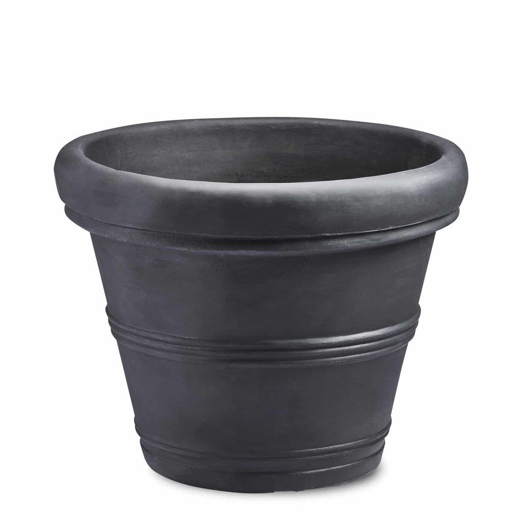 Crescent Garden Brunello 27'' Pflanzgefäss (Kaviar Schwarz)