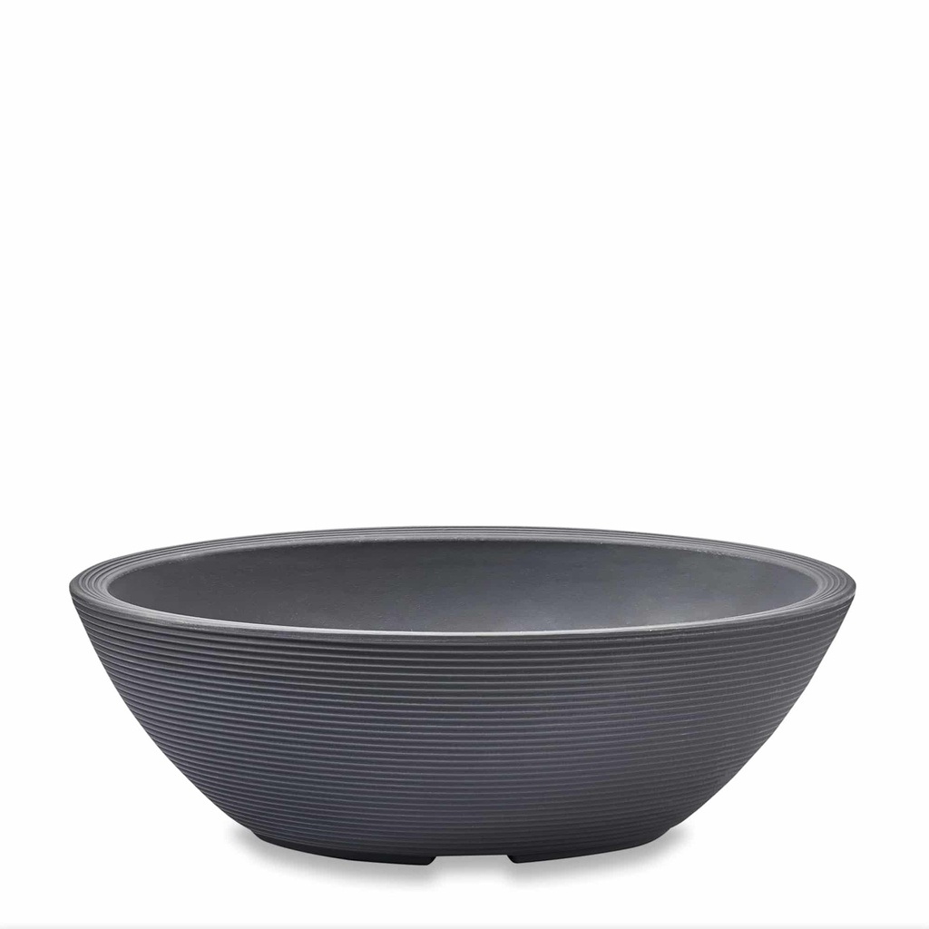 Crescent Garden Delano Oval 24''X 17'' Schale (Schiefer)