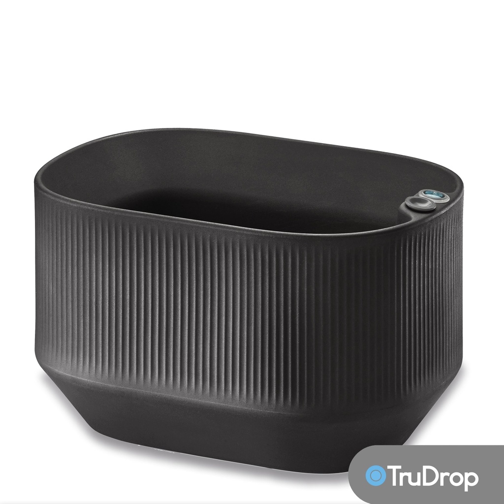 Crescent Garden Mod Mini Trog 20'' x 14'' x 12''H (Kaviar Schwarz)