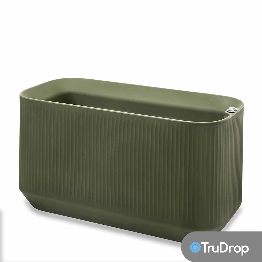 Crescent Garden Mod Grosser Trog 40'' x 20'' x 20''H (Olive)