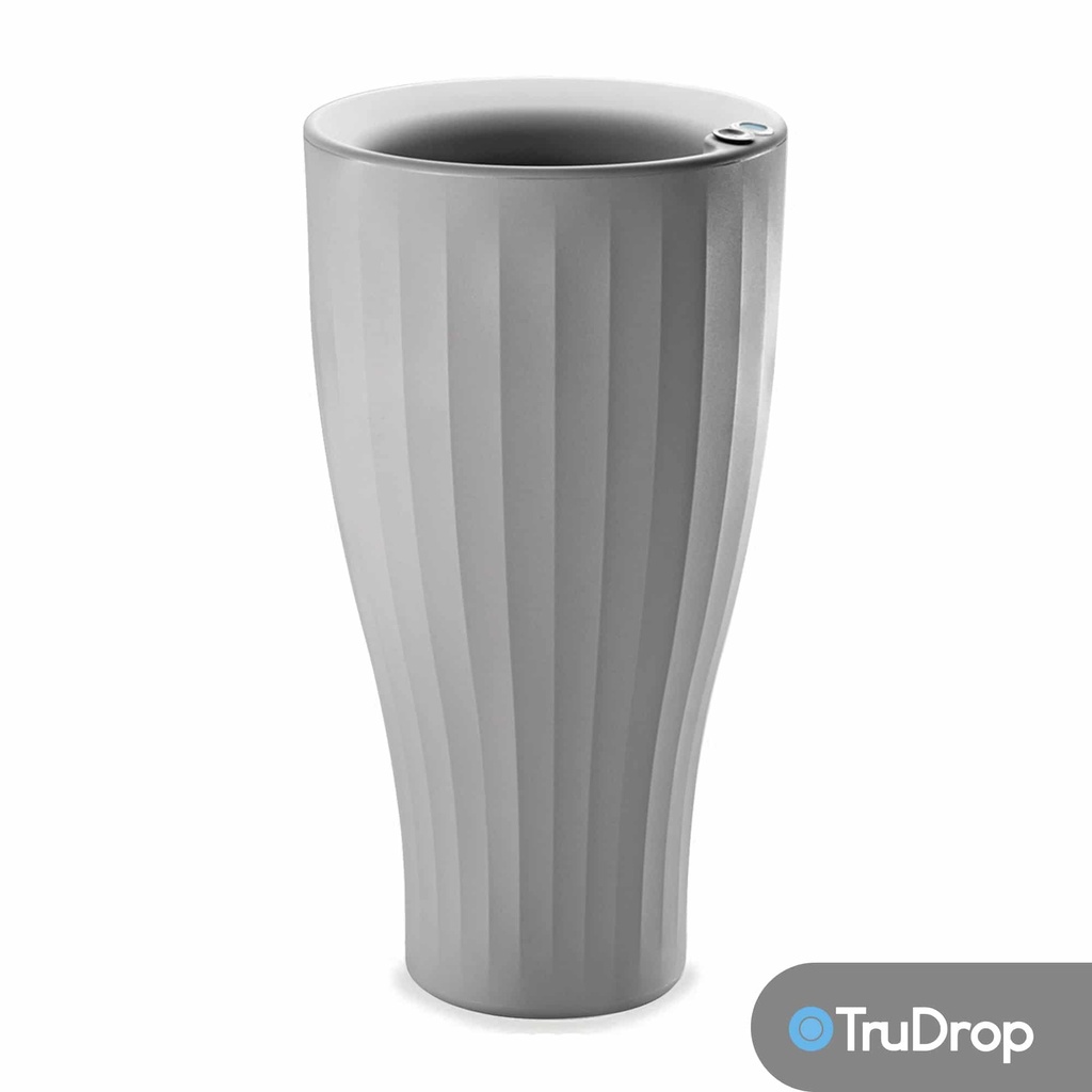 Crescent Garden Cup 16'' Tall Planter (Ash)