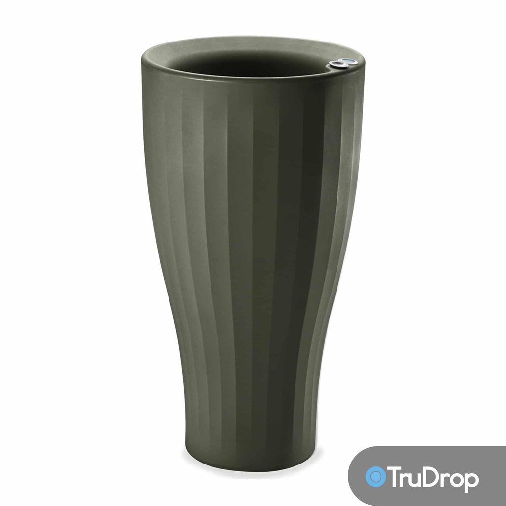 Crescent Garden Cup 19'' Tall Planter (Olive)