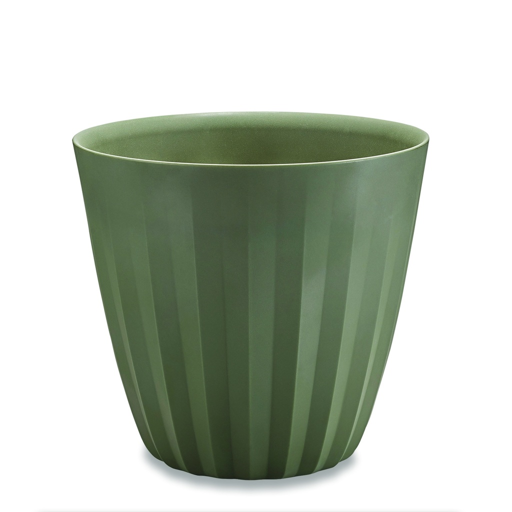 Crescent Garden Pleat 23'' Pflanzgefäss (Olive)