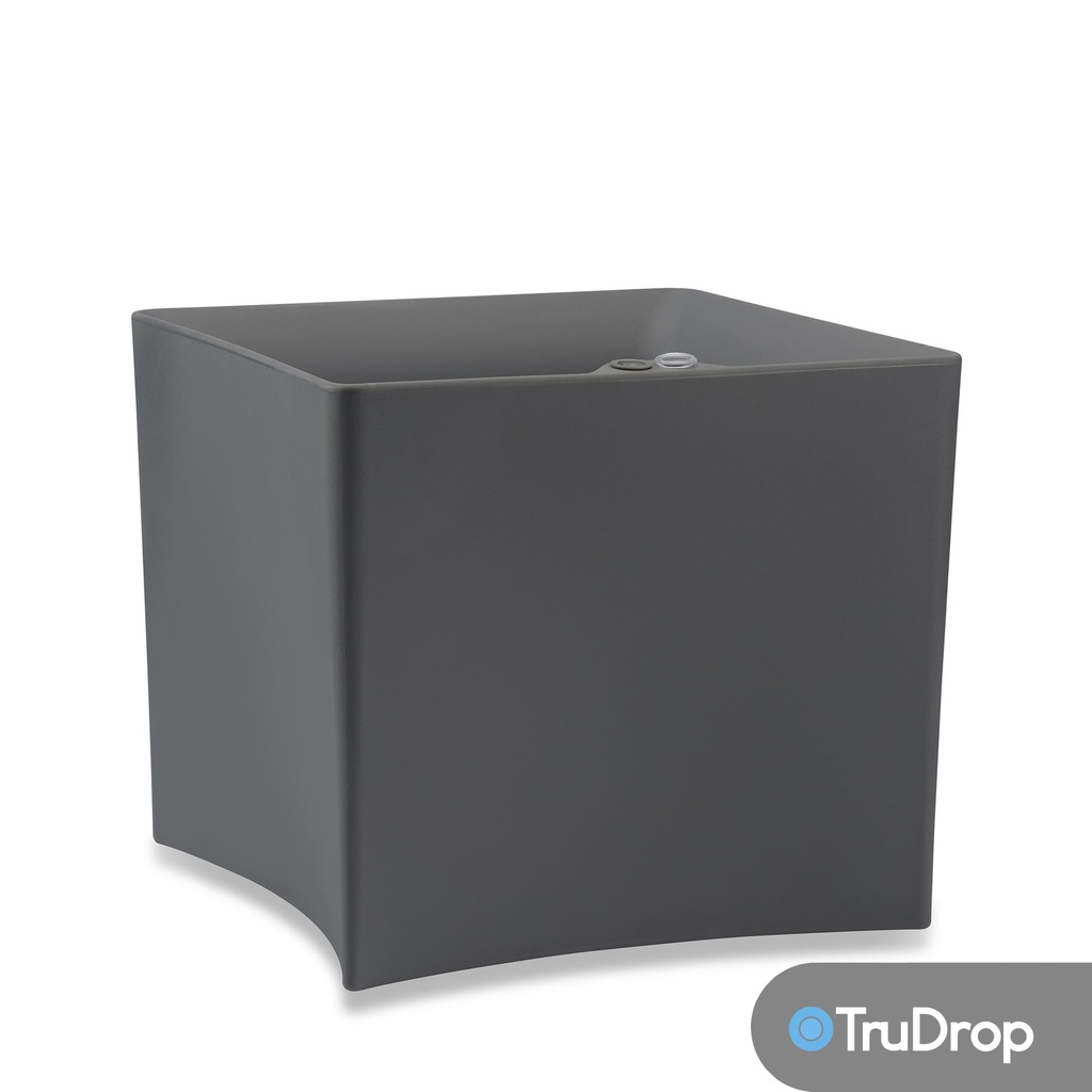 Crescent Garden Pinch 37'' x 37'' x 33'' TruDrop One Pflanzgefäss (Schiefer)