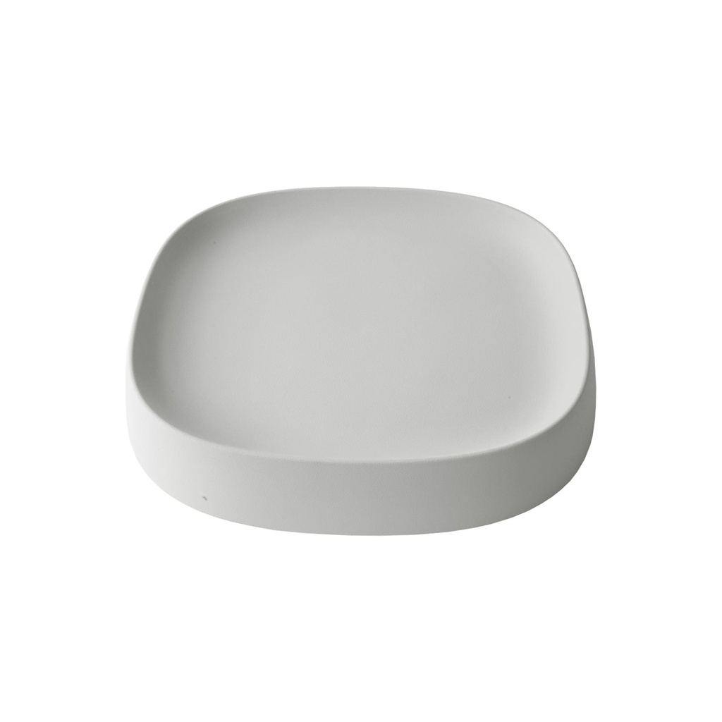 Crescent Garden Pebble Medium Pflanzen Caddy (Weiss)