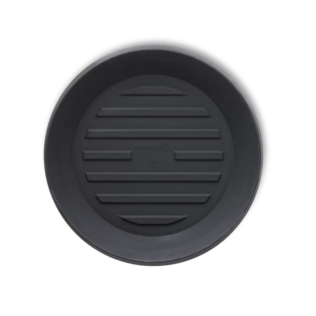 Crescent Garden Universal 11'' Untertasse (Kaviar Schwarz)