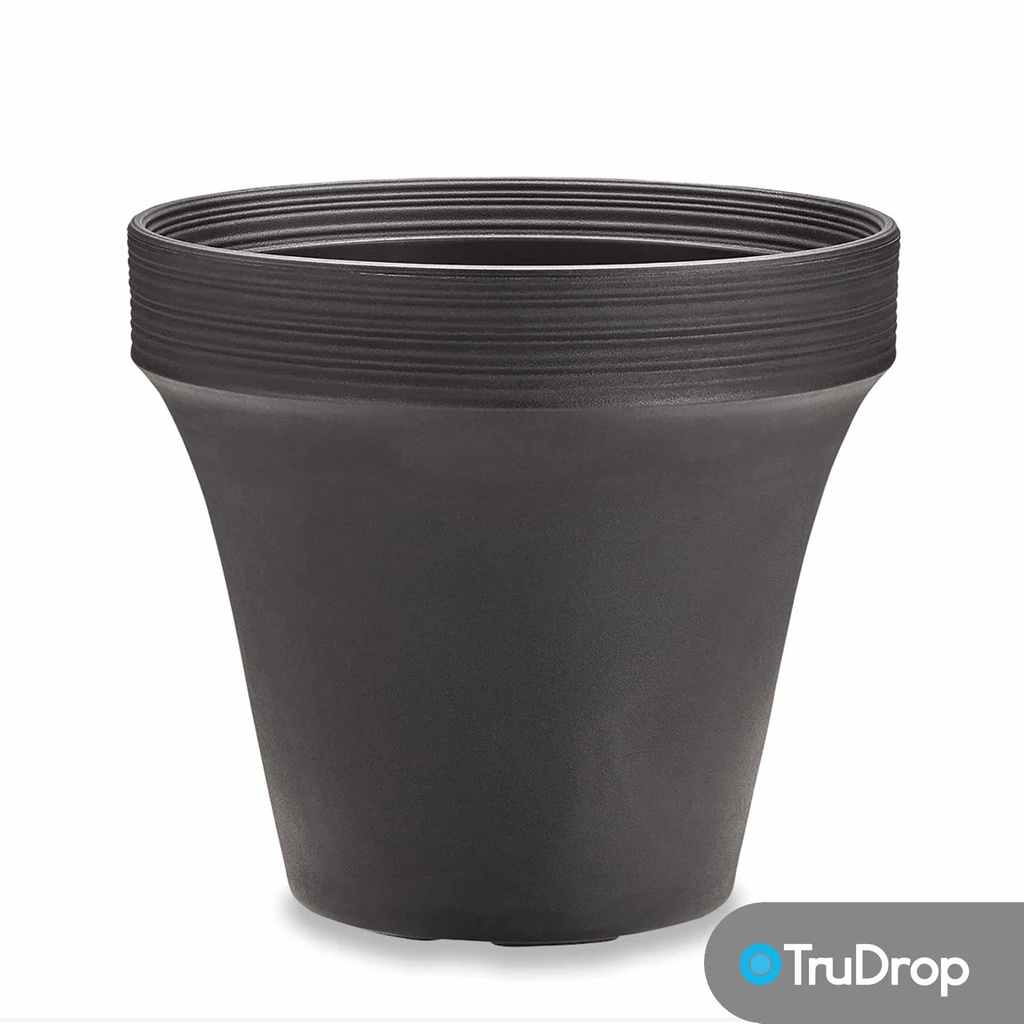 Crescent Garden Ridge Large Planter (Schwarz)