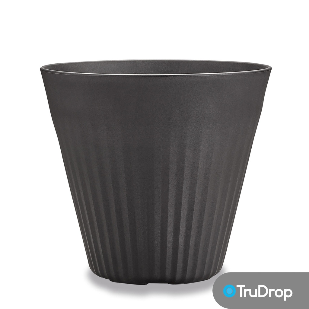 Crescent Garden Fold Large Planter (Schwarz)