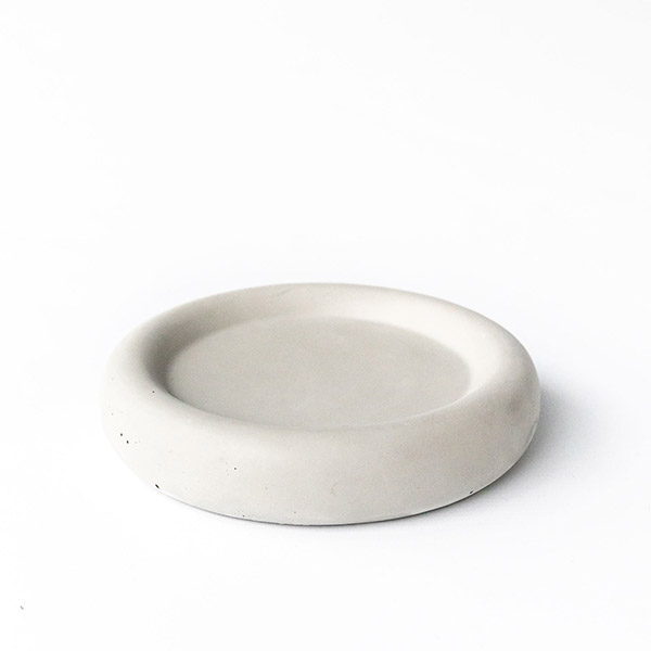 BETOLZ Dekoteller LANX (2er Set) Grau/M