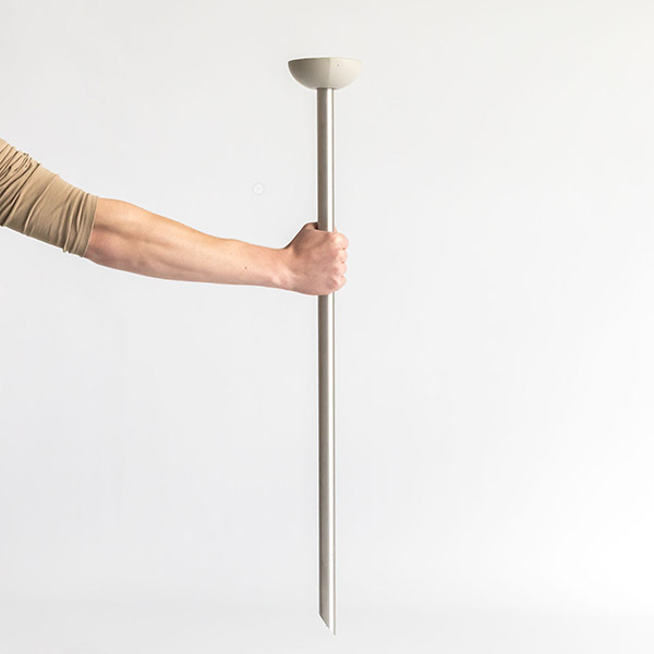BETOLZ Erdspieß für CLARUS Grau / S