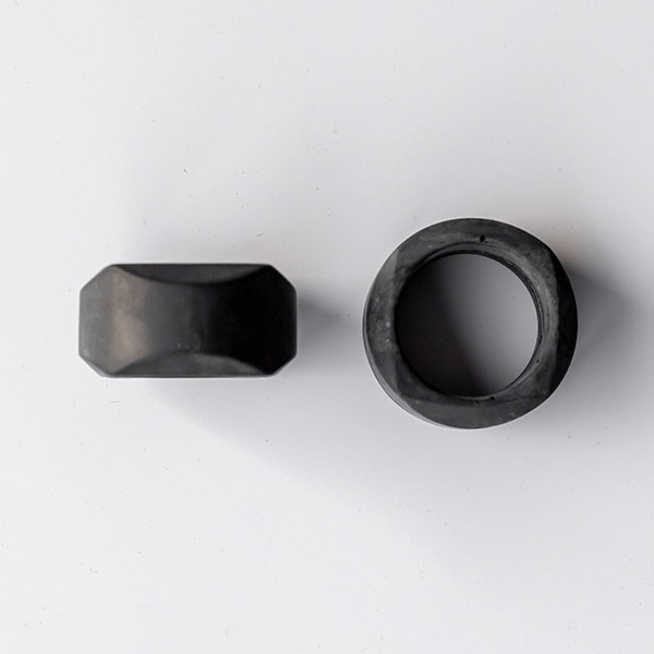 BETOLZ Serviettenring AMBIO (4er Set) Anthrazit