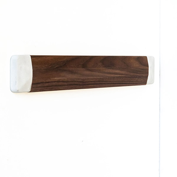 BETOLZ Messerleiste MUTA Nussbaum / Lichtgrau