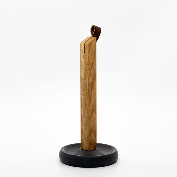 BETOLZ Küchenrollenhalter VOLVI Eiche / Anthrazit