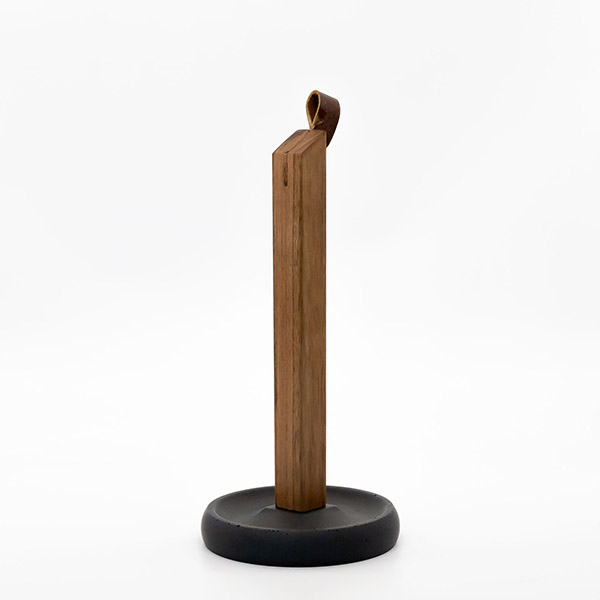 BETOLZ Küchenrollenhalter VOLVI Nussbaum / Anthrazit