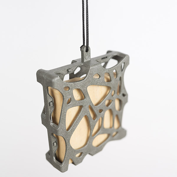 Singing Friend ANNA grey 100% recycled feeder incl rPET rope