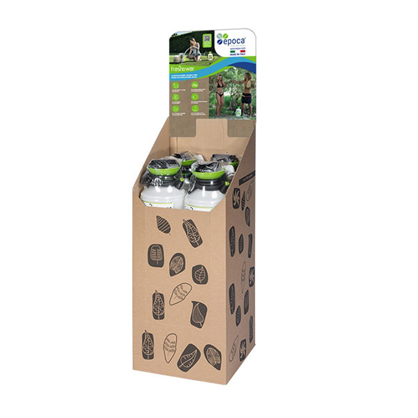 EPOCA Freshower 7 DISPLAY natural clear/apple green-black