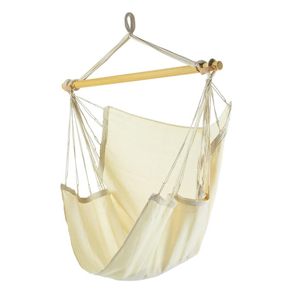 JOBEK TranKil - Chaise hamac écru certifié fsc 100%