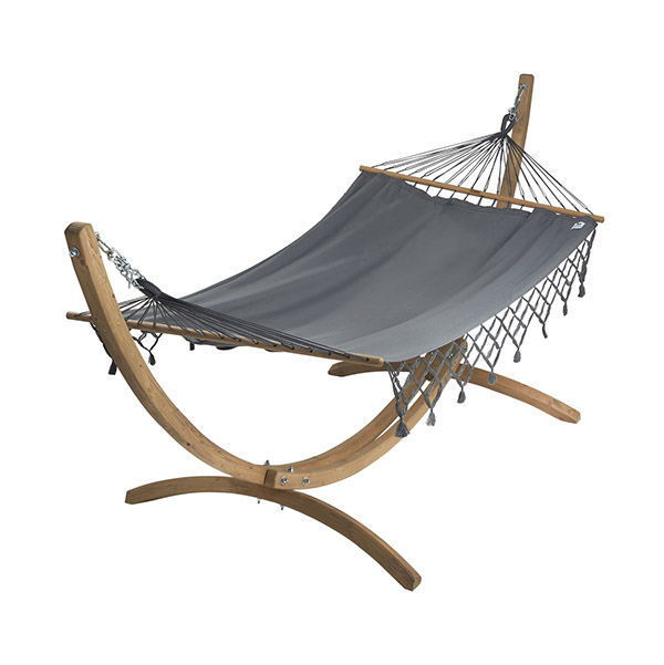 JOBEK Set Eskapade - Anthracite à Franges certifié fsc mix 