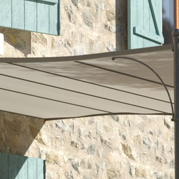 COULEURS DU MONDE TOILE POUR LUBERON  BEIGE CLAIR