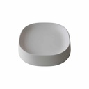 Crescent Garden Pebble Small Plant Caddy (Weiss)